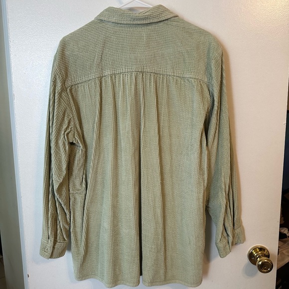 Vintage Corduroy Button Down Top - Picture 2 of 4